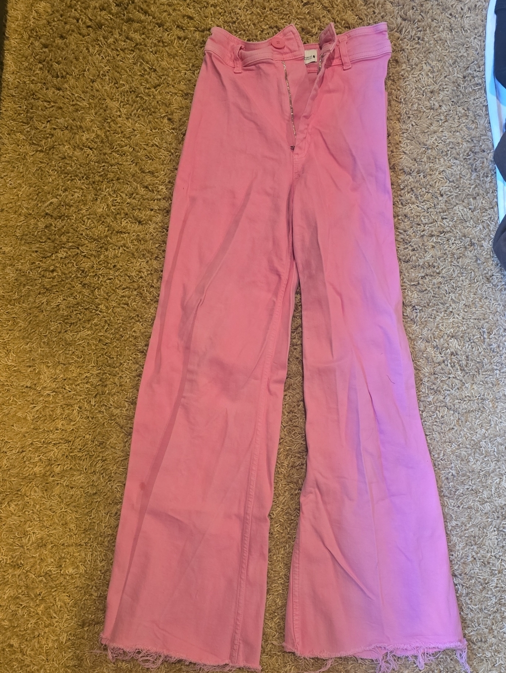 Zara Bubblegum Pink Jeans